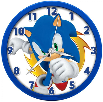 Nástěnné hodiny Sonic: The Hedgehog (průměr 25 cm)