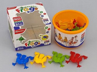 Skaczące żabki w pudełku 12szt