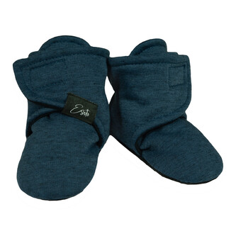 Capáčky barefoot Warmkeeper ZOE Paris blue; Barva: modrá; Velikost: 2 - délka stélky: 12 cm