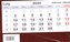 Kalendarz 2025 trójdzielny