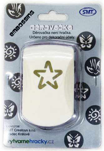 Děrovačky obrysové 28 mm - hvězda Děrovačky obrysové 28 mm - hvězda