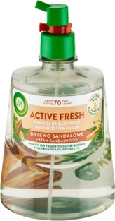 Air Wick Active Fresh Santalové dřevo nádradní náplň do difuzéru, 228 ml