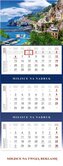 Kalendarz 2025 Trójdzielny Wybrzeże Amalfi