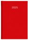 Kalendarz 2025 A5 tyg. Albit czerwony