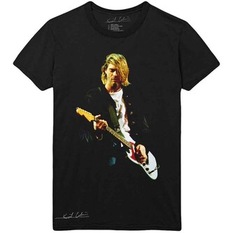 Tričko Kurt Cobain - Guitar Photo Colour, S