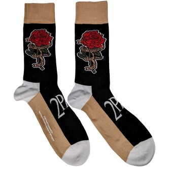 Ponožky Blue - Tupac - Rose, 40 - 45 (UK 7 - 11)