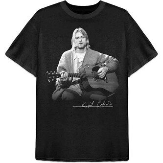 Tričko Kurt Cobain - Guitar Live Photo, L