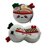 Cestovní polštář a maska na oči Relaxeazzz Foodiemals  -  Ramen Bowl Nori