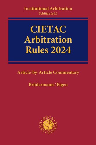 CIETAC Arbitration Rules 2024