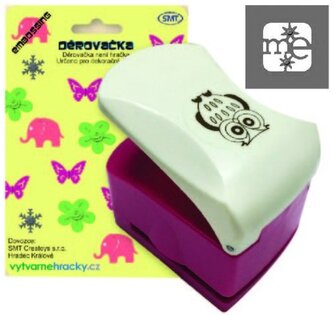 Děrovačka s embosing efektem - nápis ME Děrovačka s embosing efektem - nápis ME