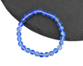 Náramek dětský Opalit matný modrý