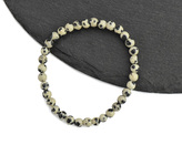 Náramek dětský kulička Jaspis dalmatin