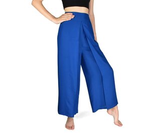 Kalhoty jóga open NUTCHA, modré S/M