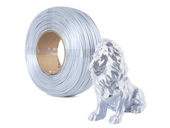 Tisková struna (filament) Spectrum ReFill PLA SILK 1.75mm ALUMINIUM SILVER 1kg