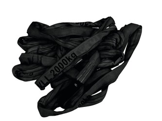 Pás vázací 1 m, nosnost 2000 kg, černý