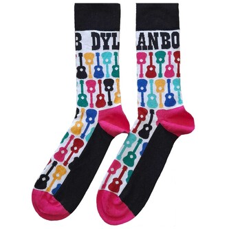 Ponožky Bob Dylan - Guitar Pattern, 40 - 45