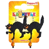 Náušnice Halloween kočky