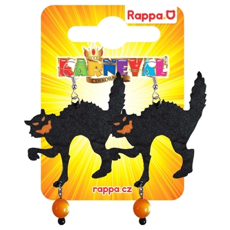 Náušnice Halloween kočky