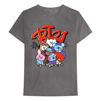 Tričko BT21 - Street Mood Group, XL