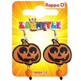 Náušnice Halloween dýně