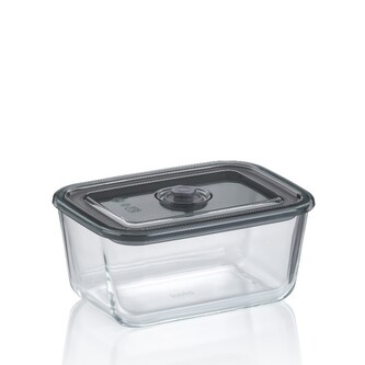 Dóza na potraviny skladovací Aurelia sklo 20,0x14,5x9,0cm 1,4l