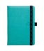 Diář 2017 - Trendy tyrkysový denní A5