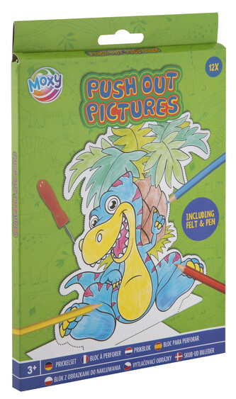 Vypichovací obrázky Dino