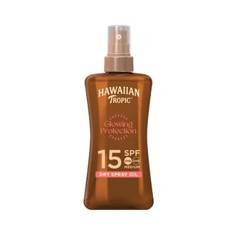 Hawaiian Tropic Protective Spray Oil SPF15 200ml - Olej na opalování ve spreji