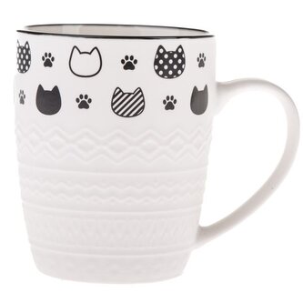 Porcelánový hrnek - mat, 380ml, 12/48