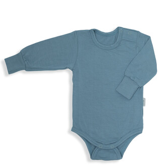Rostoucí bodyčko pro miminka modal Blue jase; Barva: modrá; Velikost: 68 - 74