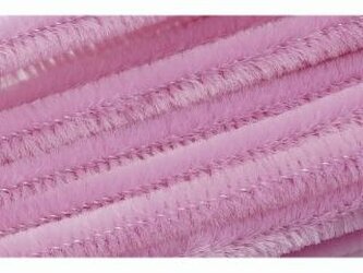 Žinilkový drát 50cm x 8mm, v sáčku 10ks růžový