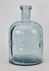 Skleněná váza z recyklovaného skla 24x15 cm II. jakost