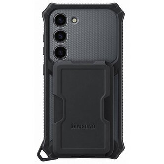 EF-RS911CBE Samsung Protective Standing Kryt pro Galaxy S23 Titan (Pošk. Balení)