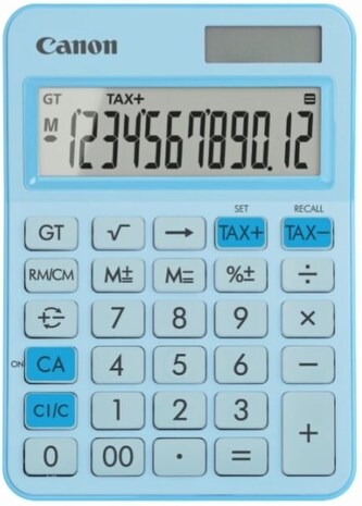 Canon Kalkulacka LS-125KB PBL - Pastelově modrá Canon Kalkulacka LS-125KB PBL - Pastelově modrá