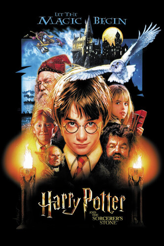 Umělecký tisk Harry Potter - Let the magic begin, 26.7 × 40 cm