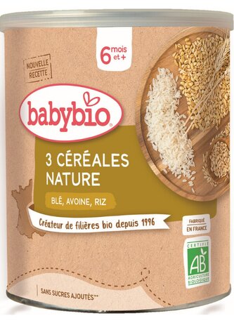 BABYBIO nemléčná vícezrnná obilná kaše 220 g - NOVINKA 2021