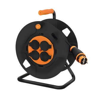 Solight 4z prodlužovací přívod - na bubnu, 25m neopren, 3x 2,5mm2, IP44