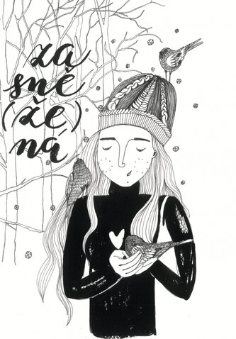 Be Nice Plakát Zasněná A4 – 210 x 297