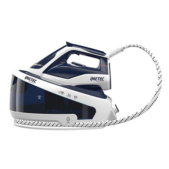 Parní stanice Imetec, 9007 ZEROCALC PS2 2400, vícevrstvá kluzná keramika, pára, Imetec Eco, 3 filtry na ochranu proti vodnímu kameni, světelný indikátor použití, 1,7 m kabel, 2100 W