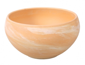 Žardinka LUNA NATURAL MARMOR impregnovaná keramická d19x10cm