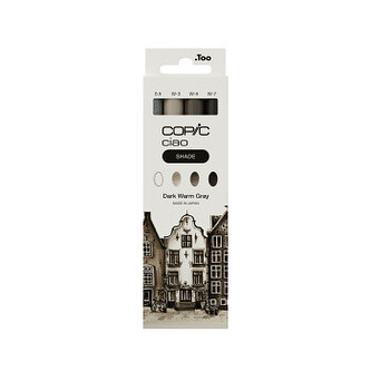 Copic Ciao sada 4ks, Shade Dark/Warm