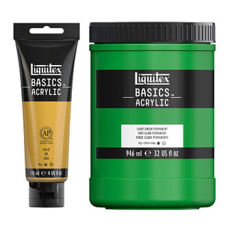 Akrylová barva Basics 946ml – 416 yellow oxide
