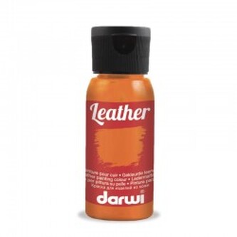 Barva na kůži Darwi Leather 50ml – 752 Orange