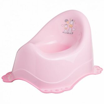 MALTEX Nocnik 2K Zebra jasny różowy/różowy