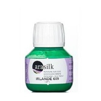 Barva na hedvábí Darwi Arasilk 50ml – 609 Ireland Green