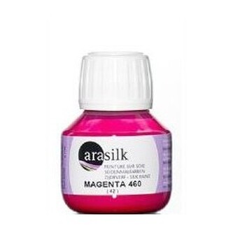 Barva na hedvábí Darwi Arasilk 50ml – 460 Magenta