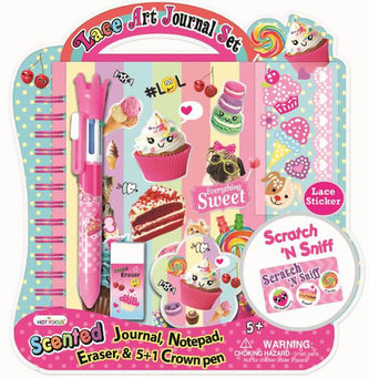 Kreativní set s deníčkem - Sweet