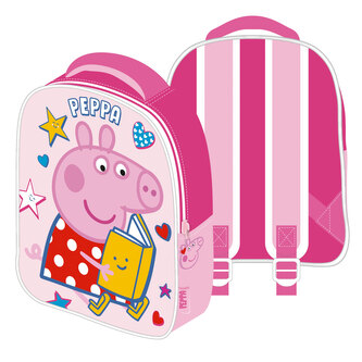 Plecak przedszkolny 3D Świnka Peppa