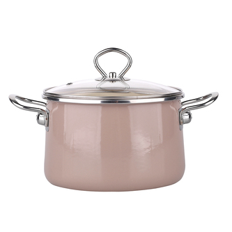 IZYDOR SMALT. HRNEC SE SKL. POKLIČKOU LATTE 16CM