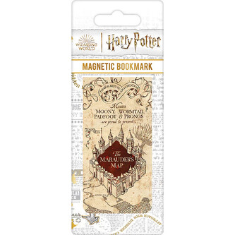 Magnetic Bookmark - Harry Potter - The Marauder'S Map